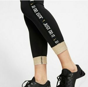 Nike Leggings Glitter cuff